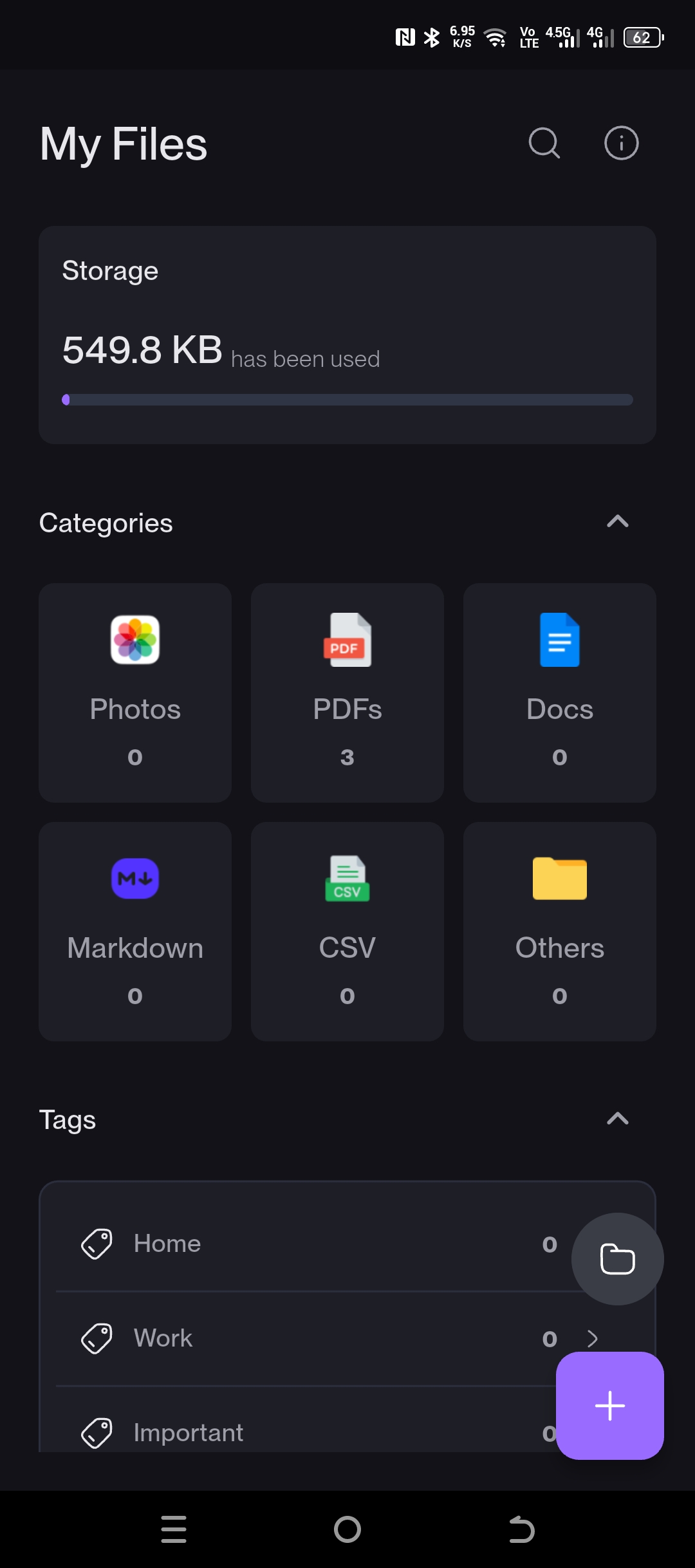 ActionBoard mobile — Action goals